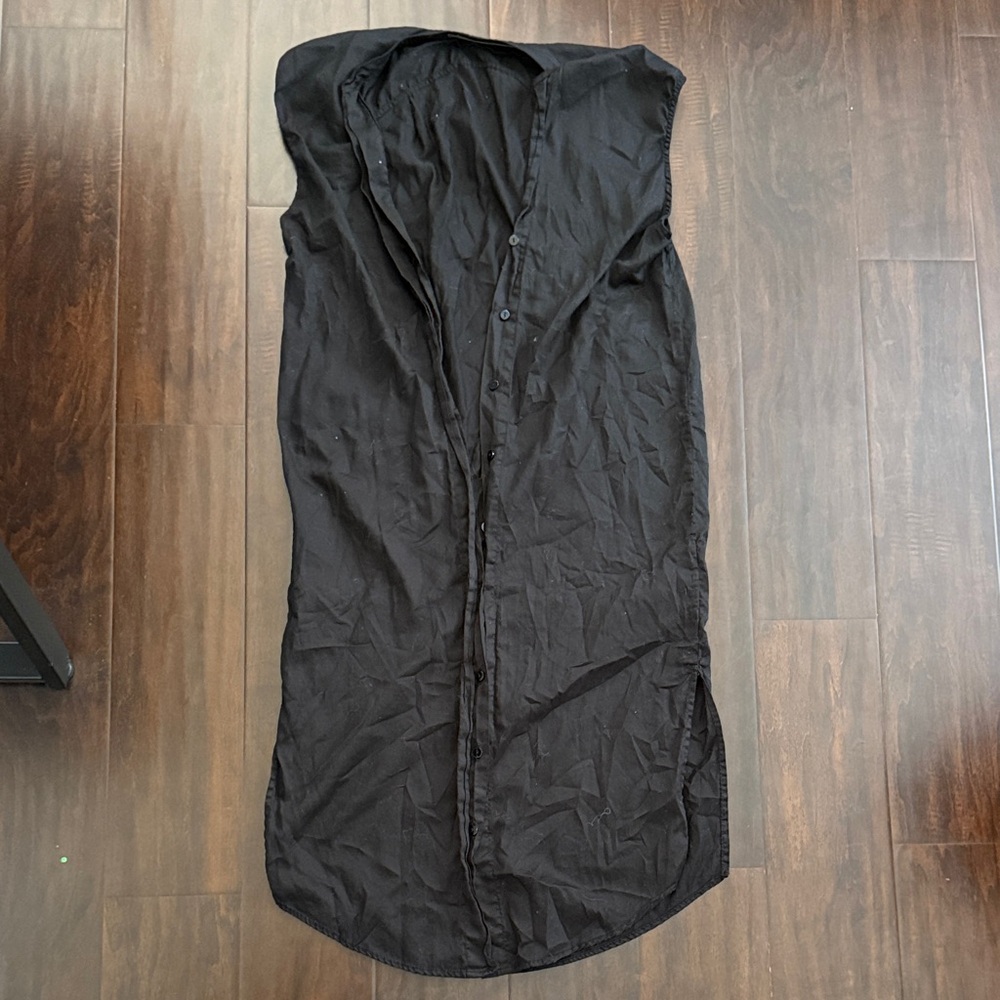 Erya Costa Black Button Down Shirt